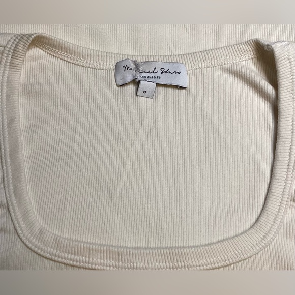 MICHAEL STARS SERENA RIBBED MIDI DRESS NWOT - Picture 6 of 6